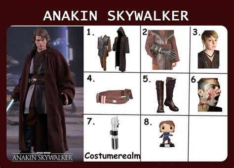 how to make a anakin skywalker costume